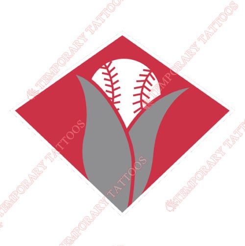 Cedar Rapids Kernels Customize Temporary Tattoos Stickers NO.8083